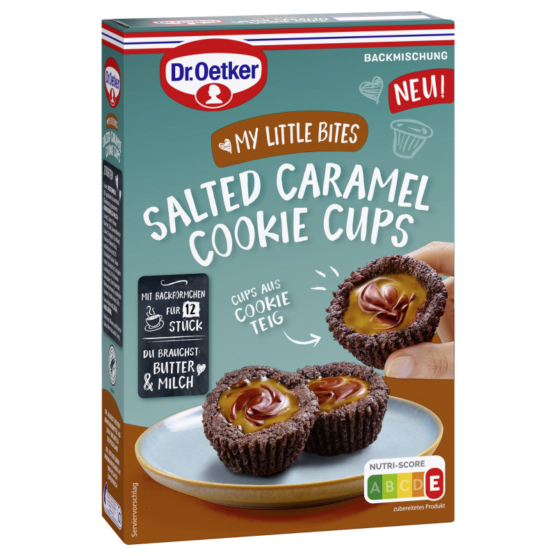 Dr. Oetker Salted Caramel Cookie Cups 240g