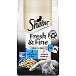 Sheba Fresh & Fine in Gelee mit Thunfisch und mit Lachs 6x 50g