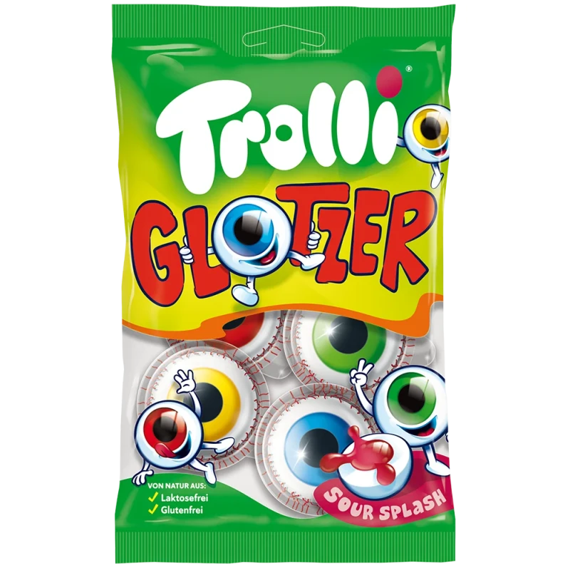 Trolli Fruchtgummi Glotzer gefüllt 75g