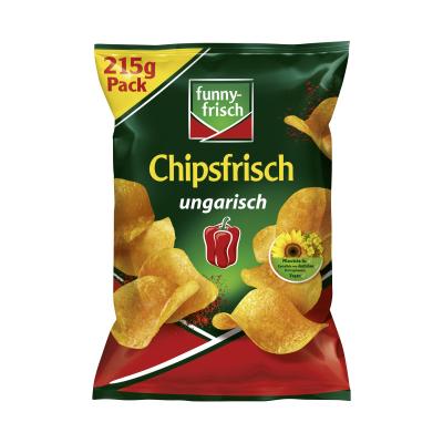 funny-frisch Chipsfrisch ungarisch - 215g Kartoffelchips