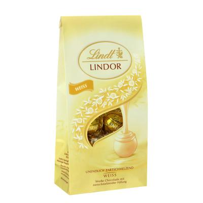 Lindt Lindor Beutel weiss 136g
