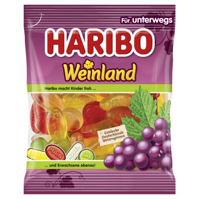 Haribo Weinland 100g Weingummi