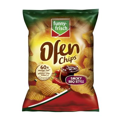 funny-frisch Ofen Chips Smoky Style BBQ  125g