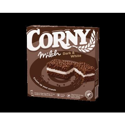 Corny Milk Dark & White 4 x 30g
