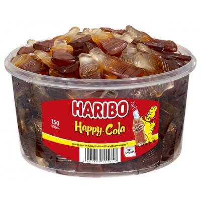 Haribo Fruit Gummies Happy Cola Can 150 pcs =1200g