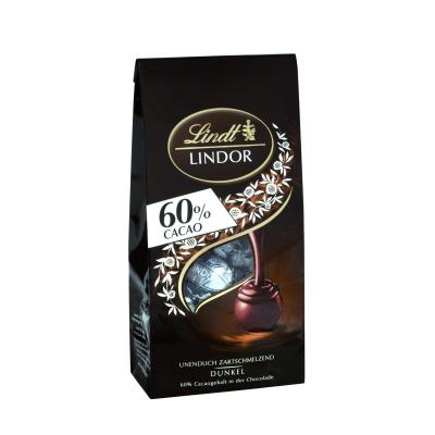 Lindt Lindor Beutel Dark 60%  136g