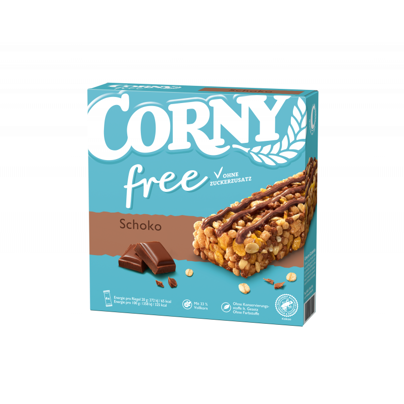 Corny Free Schoko 6x20g