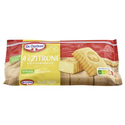 Dr. Oetker fertiger Kuchensnack Zitrone 4er 140g
