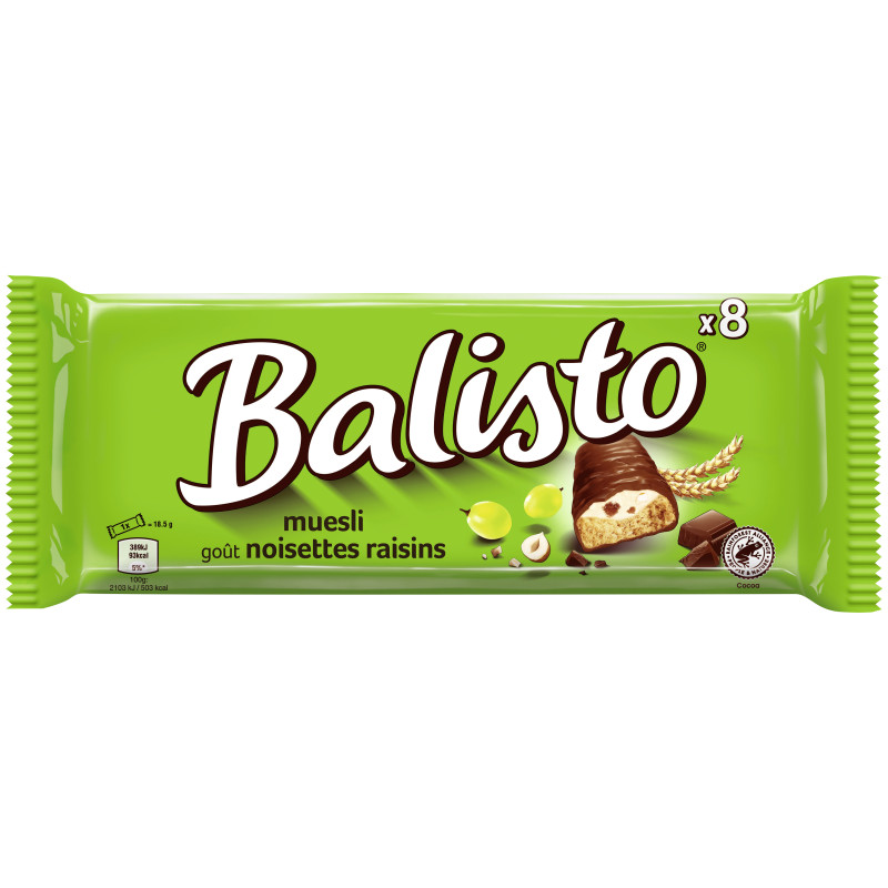 BALISTO® Multipack Muesli 8x18,5g = 148g