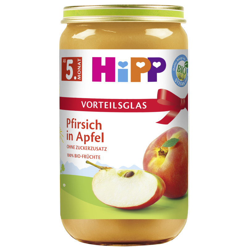 HiPP Pfirsich in Apfel 250g