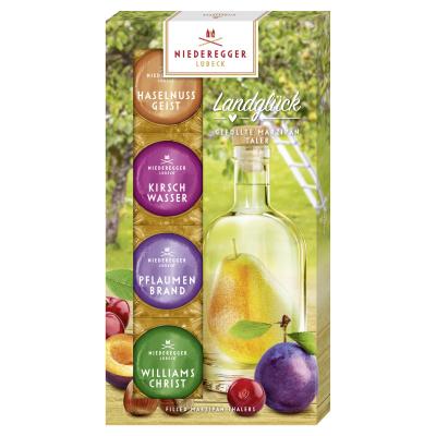 Niederegger Gefüllte Marzipan Taler alkoholisch "Landglück" 112g