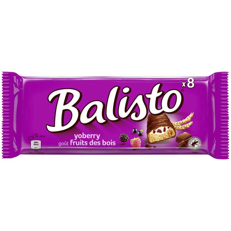BALISTO® Multipack Yoberry 8x18,5g = 148g