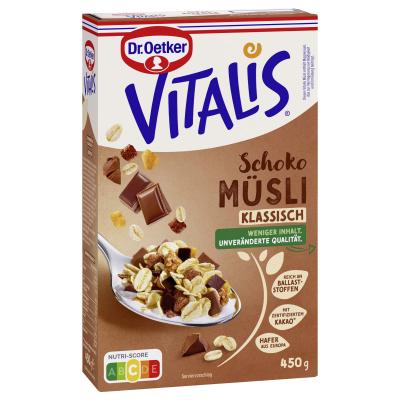 Dr. Oetker Vitalis Schokomüsli klassisch RAC MB 450g