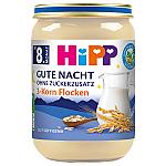 HiPP Bio Good Night, without added sugar, 3-grain flakes, 190g