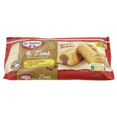 Dr. Oetker fert. kl. Kuchen 4er So.d.J. Zimt RAC MB 140g
