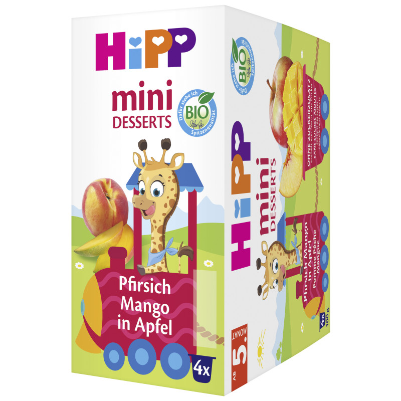 HiPP FP Pfirsich in Apfel 2x2x100g