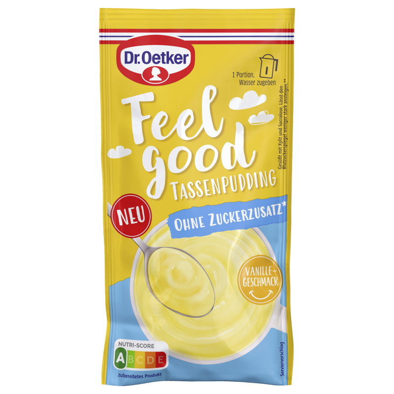 Dr. Oetker Feel Good Cup Pudding Vanilla Flavor 150ml