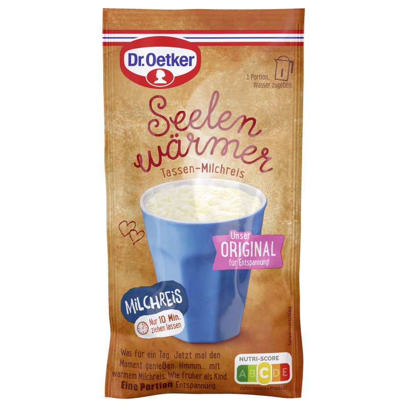 Dr. Oetker Seelenwärmer Tassen-Milchreis 150ml