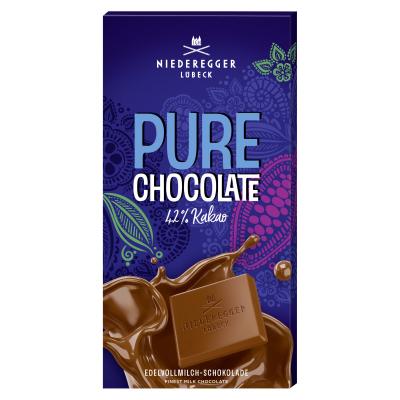 Niederegger Fine Milk Chocolate Bar 42% 100g