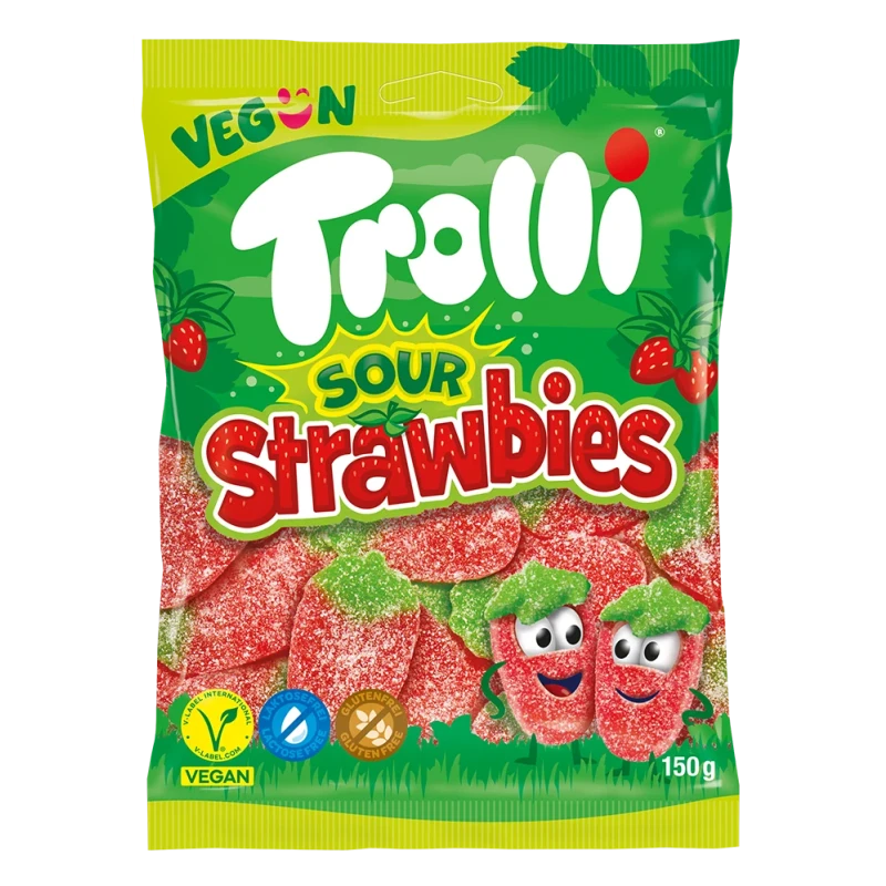 Trolli Sour Strawbies 150g