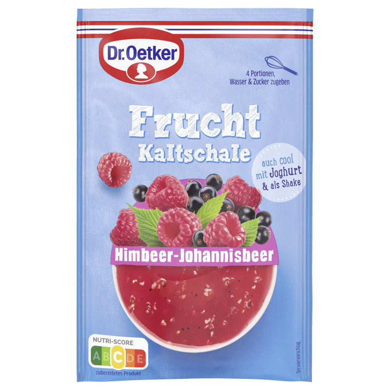Dr. Oetker Fruchtkaltschale Himbeer-Johannisbeer 500ml