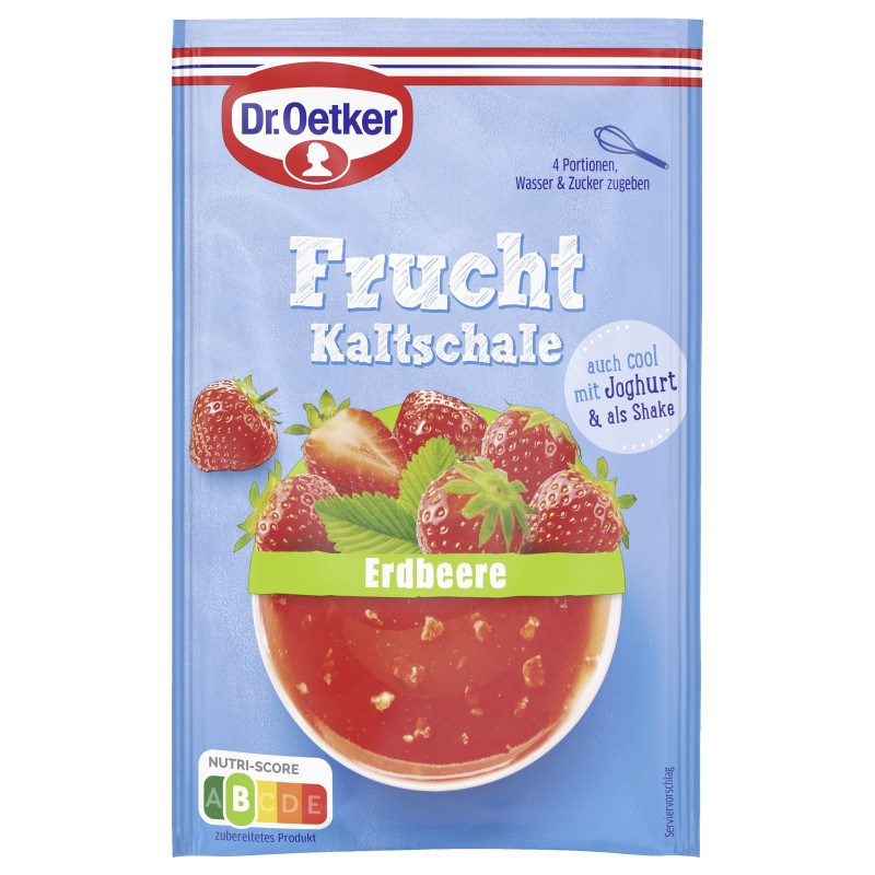 Dr. Oetker Fruchtkaltschale Erdbeere 500ml