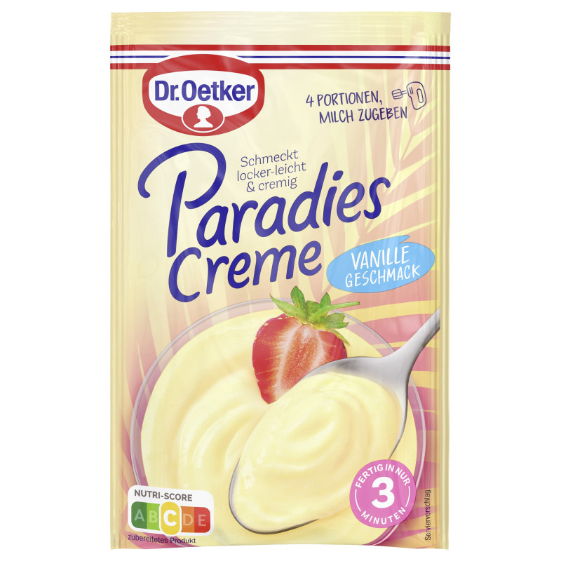 Dr. Oetker Paradies Creme Vanille-Geschmack 300ml