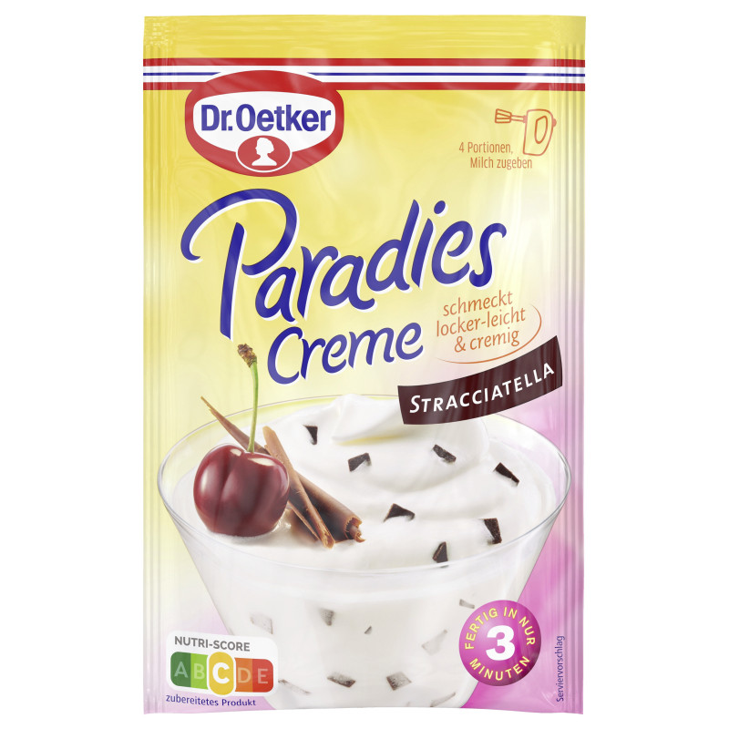Dr. Oetker Paradies Creme Stracciatella 300ml