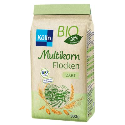 Kölln Bio Multikorn-Flocken zart 500g - 100 % Vollkorn