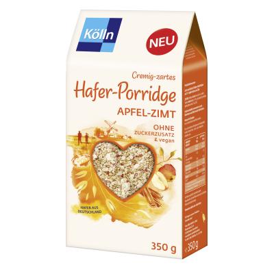 Kölln Creamy-smooth Oat Porridge Apple-Cinnamon 350g