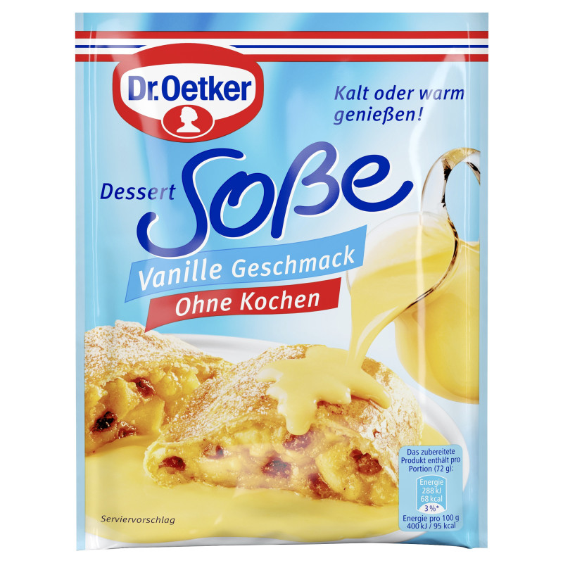 Dr. Oetker Sauce No Cooking Vanilla Flavor 250ml