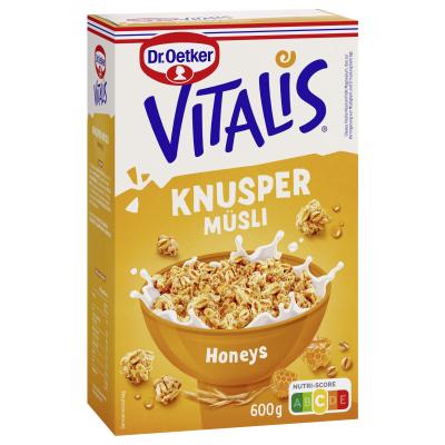 Dr. Oetker Vitalis Crunchy Muesli Honeys 600g
