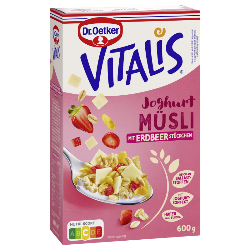 Dr. Oetker Vitalis Yogurt Muesli 600g