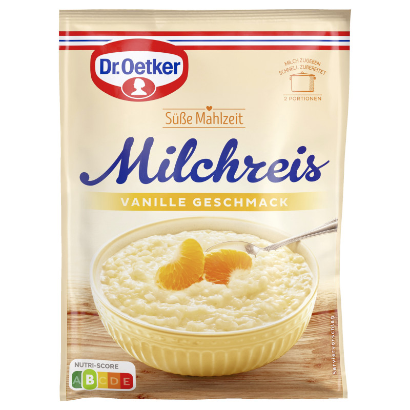 Dr. Oetker Milchreis Vanille-Geschmack 500ml