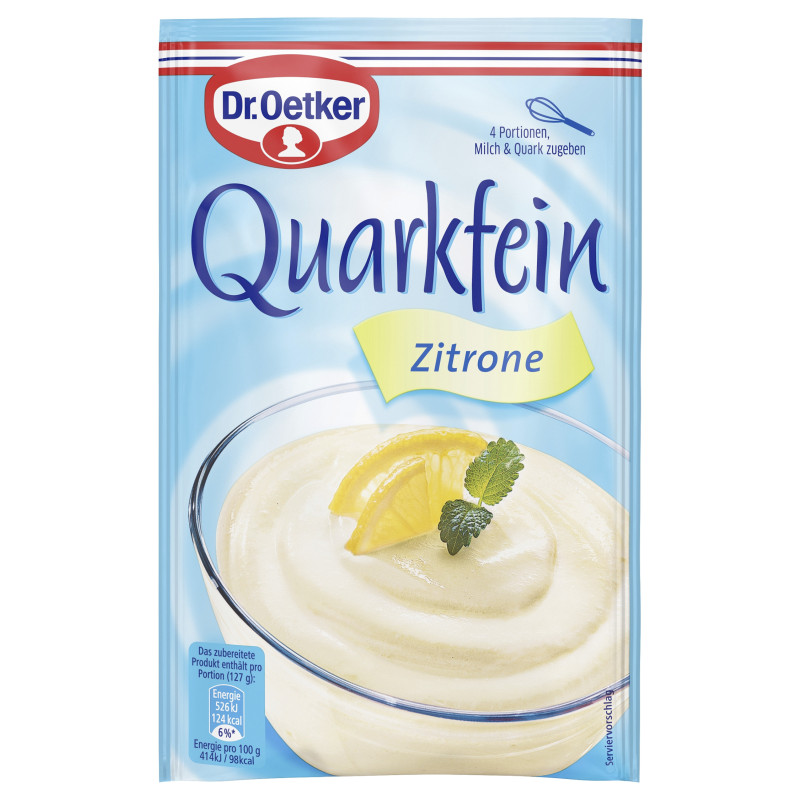 Dr. Oetker Quarkfein Zitrone 57g