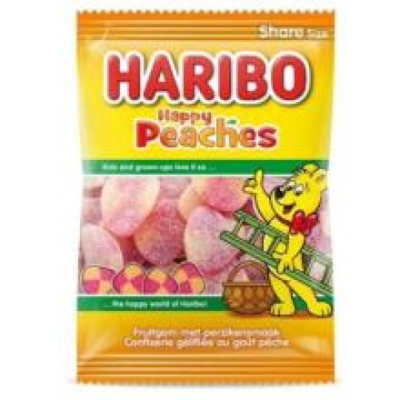 11 Pal. // 24300 pcs Haribo Happy Peaches 20x185g