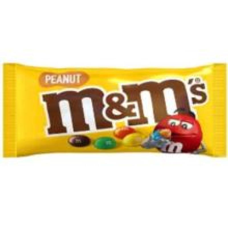 5 Pal. //  43128 pcs  M&M’s Peanut Packs  24x45 g