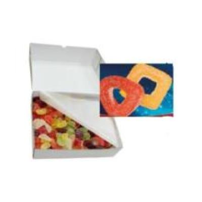 3 Pal. // 900kg Fruit-flavoured jelly with sugar coating, 2,5 kg loose in a box