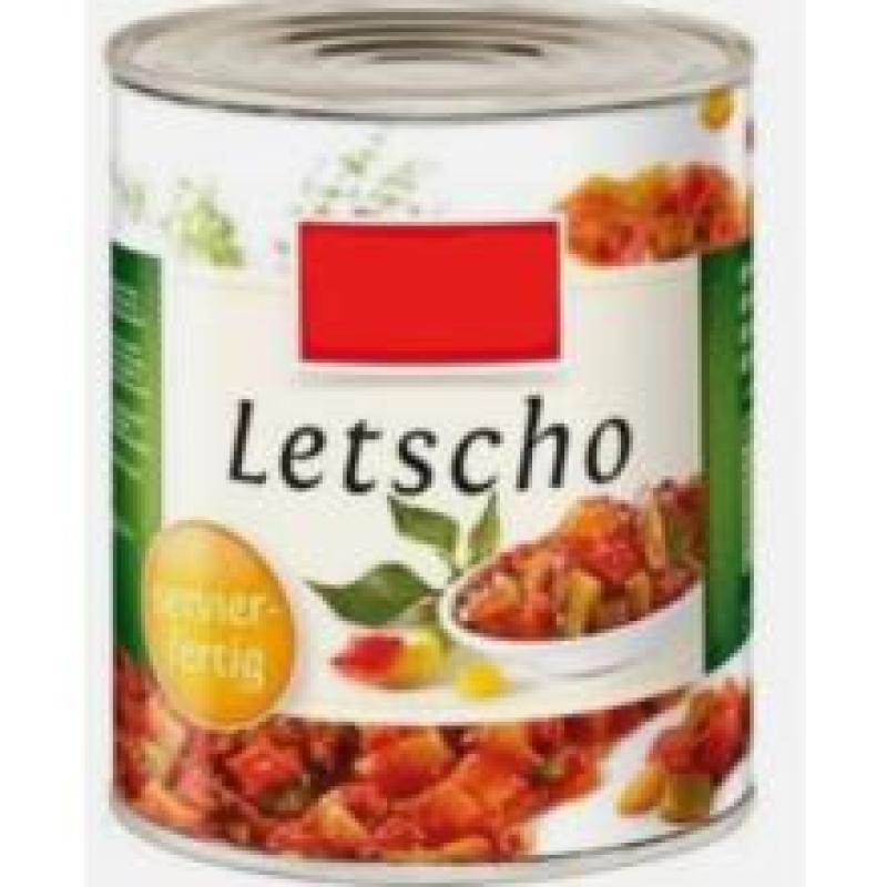 20 Pal.  //  4200 Cans of LESCHO Premium Paprika/Tomato 2650 ml