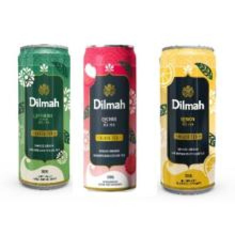 42 Paletten // 92600 pcs Dilmah Ice Tea 33cl Can 
