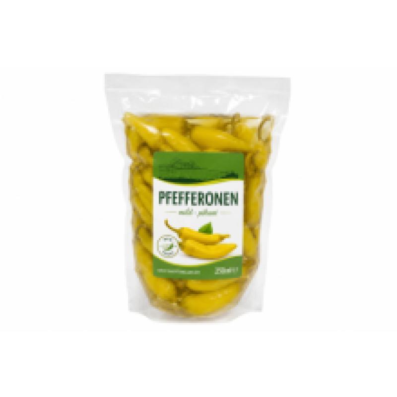 26 Paletten //32440 Pcs Pfefferonen mild-pikant und scharf 10x250ml pouch