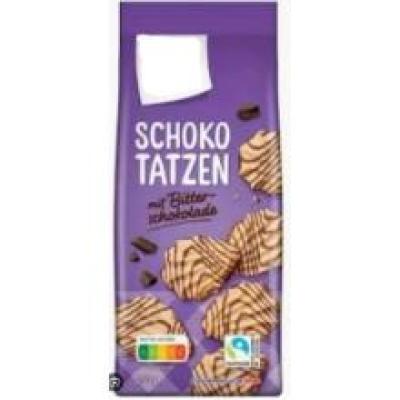 30 Pal. Shortbread Schoko Tatzen 10x250g - EXP: 02.2027