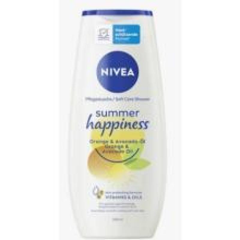 23 Pal. // 455000 Pcs NIVEA Summer Happiness Care Shower 24x250ml 