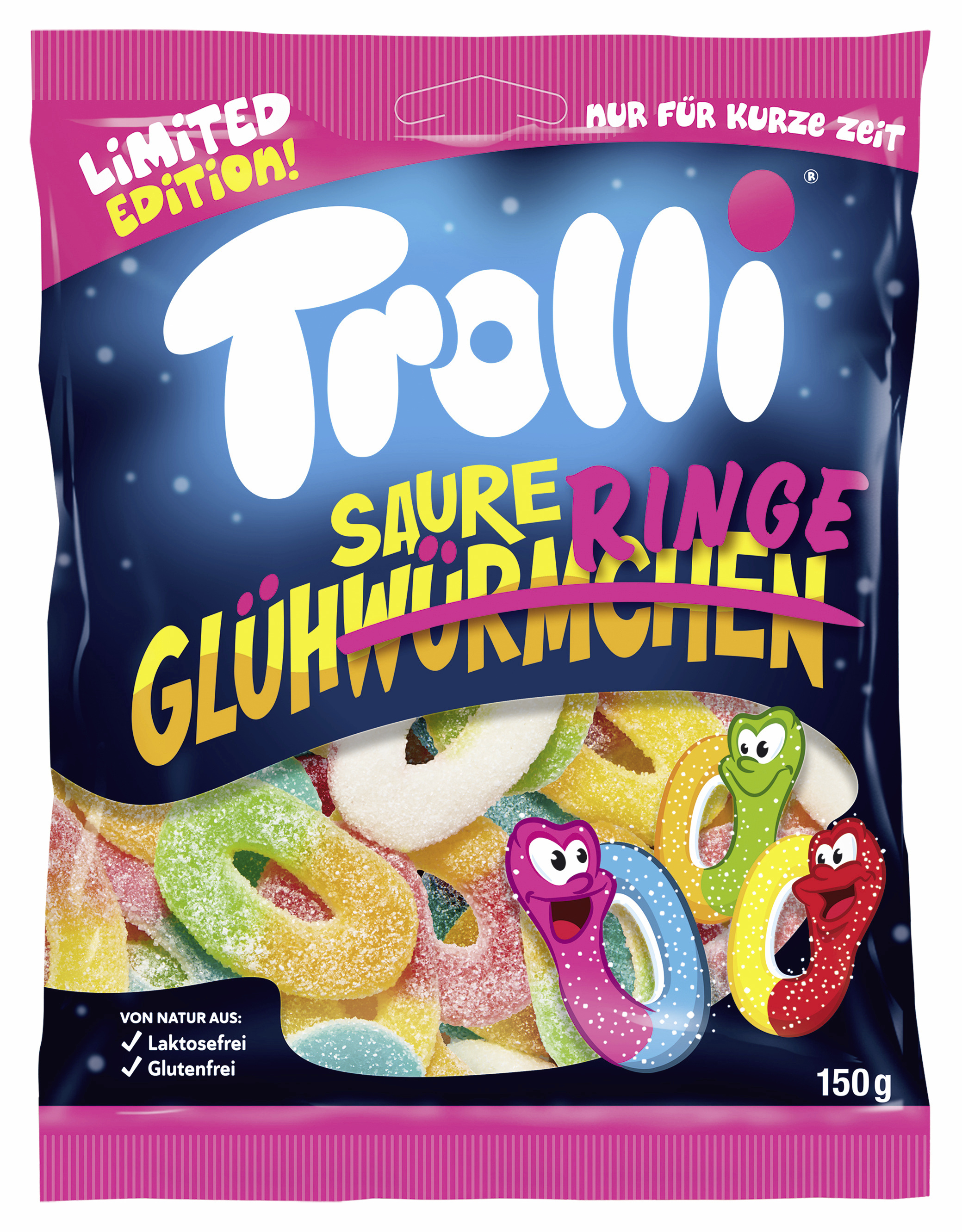 Trolli Saure Glühringe 150g