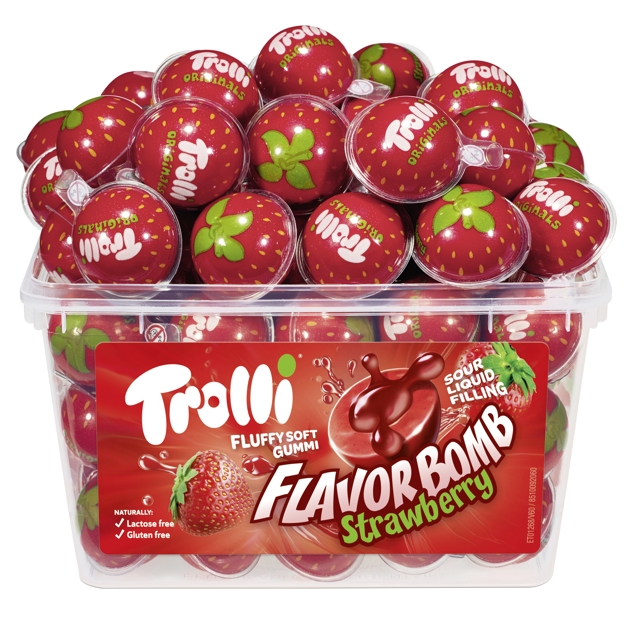 Trolli Flavor Bomb Erdbeere 1128g