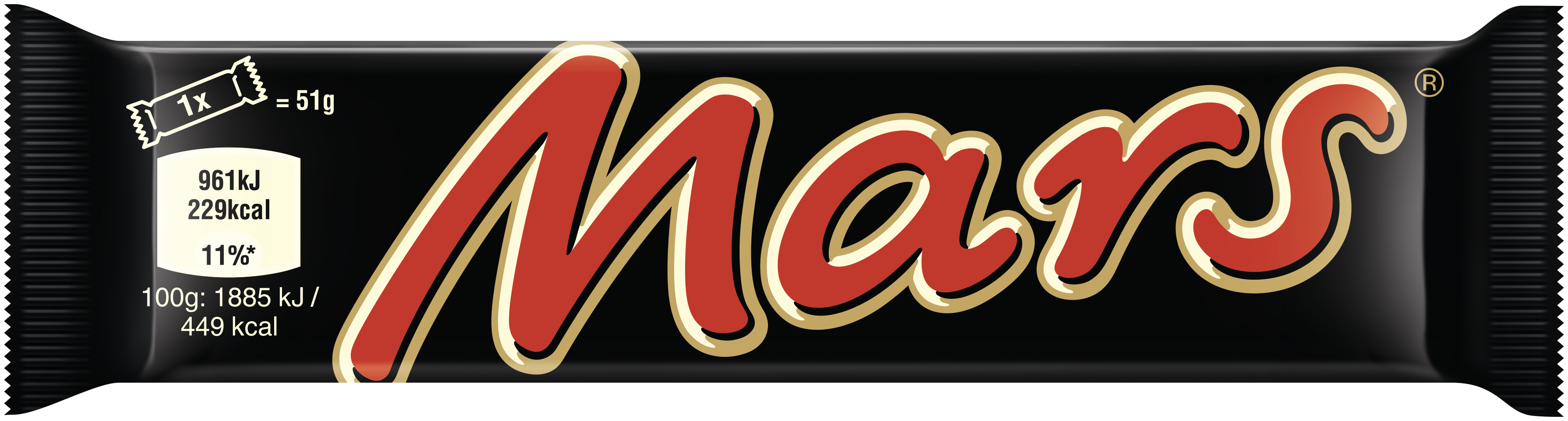 Mars Milchschokolade Candy-Creme & Karamell 51g