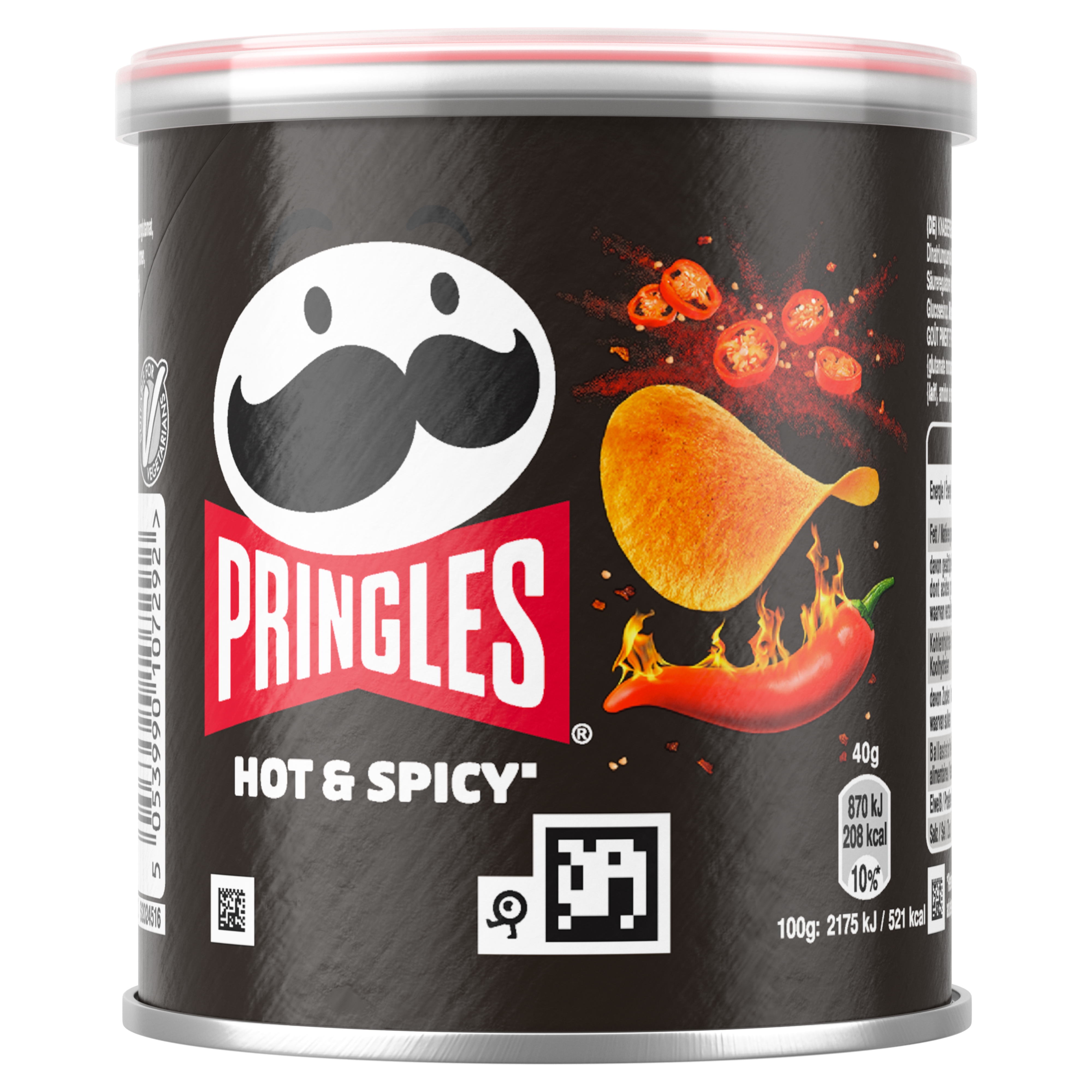 Pringles Knabbergebäck Scharf und Würzig 40g