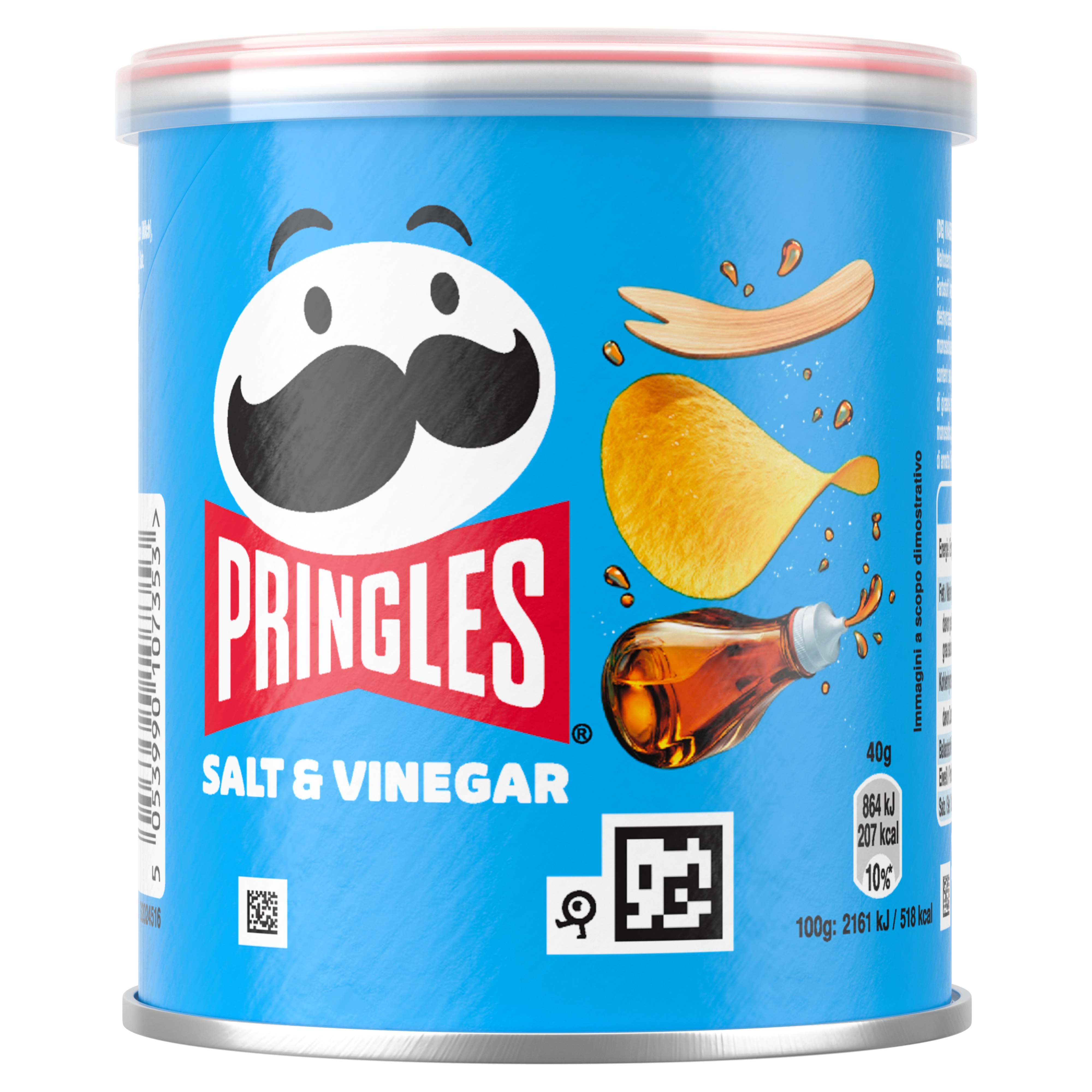 Pringles Knabbergebäck Salz & Essig 40g