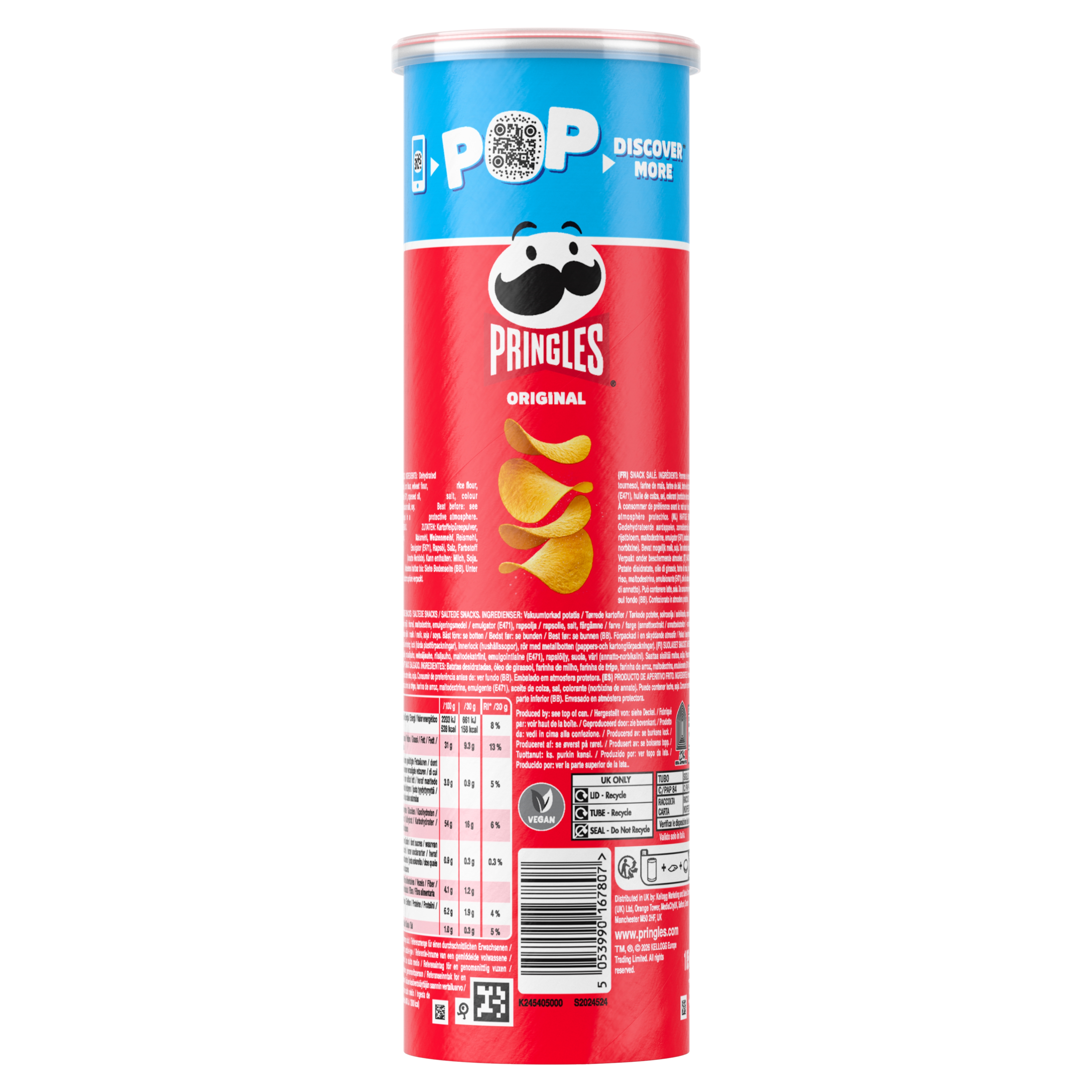 Pringles Original 185g
