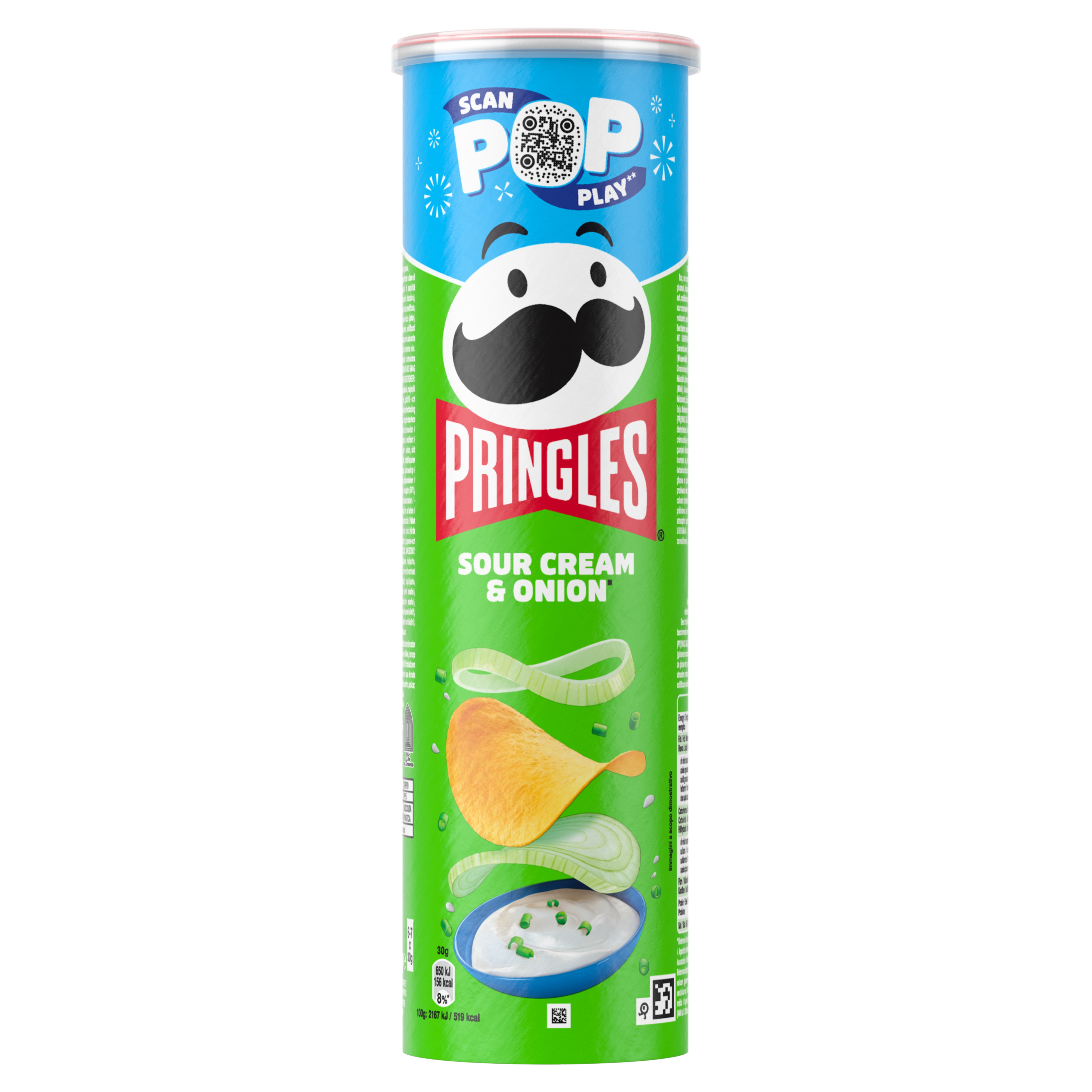 Pringles Knabbergebäck Sauerrahm & Zwiebel 185g